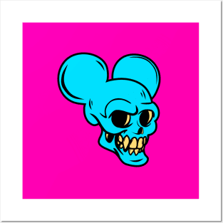 Mouse Skull Posters and Art